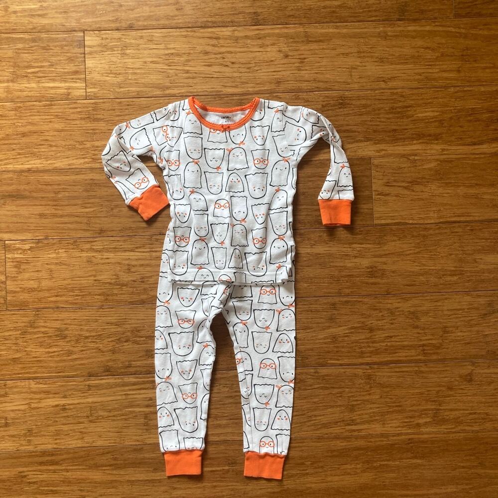 Carter’s Two Piece Girls Pajama Set, Size 2T
